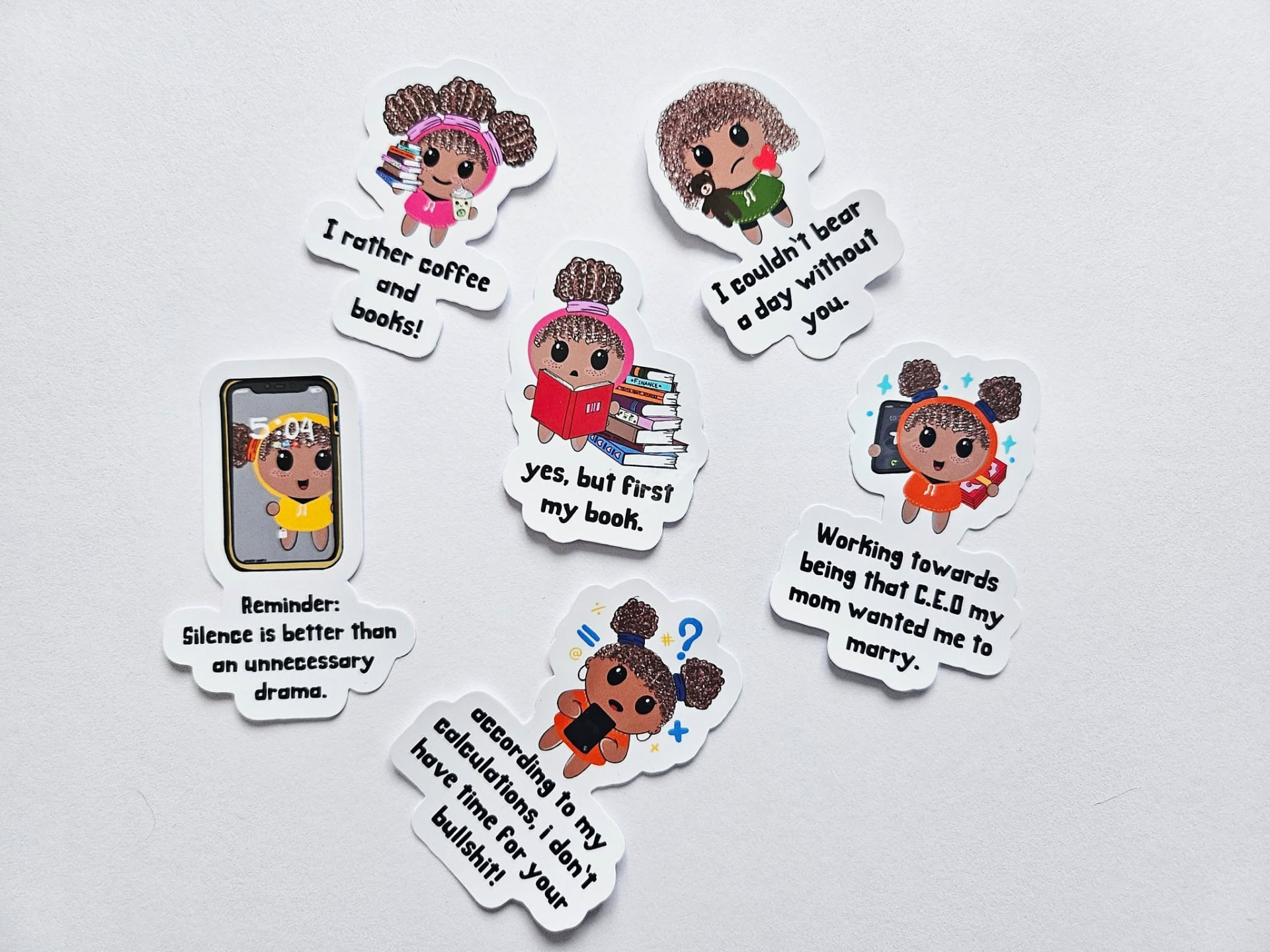 Norathi Sticker Pack - set of 6