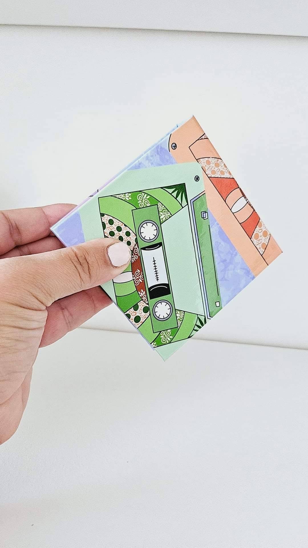 Mini notebook | notes | pocket size | | 90s nostalgia | themed |